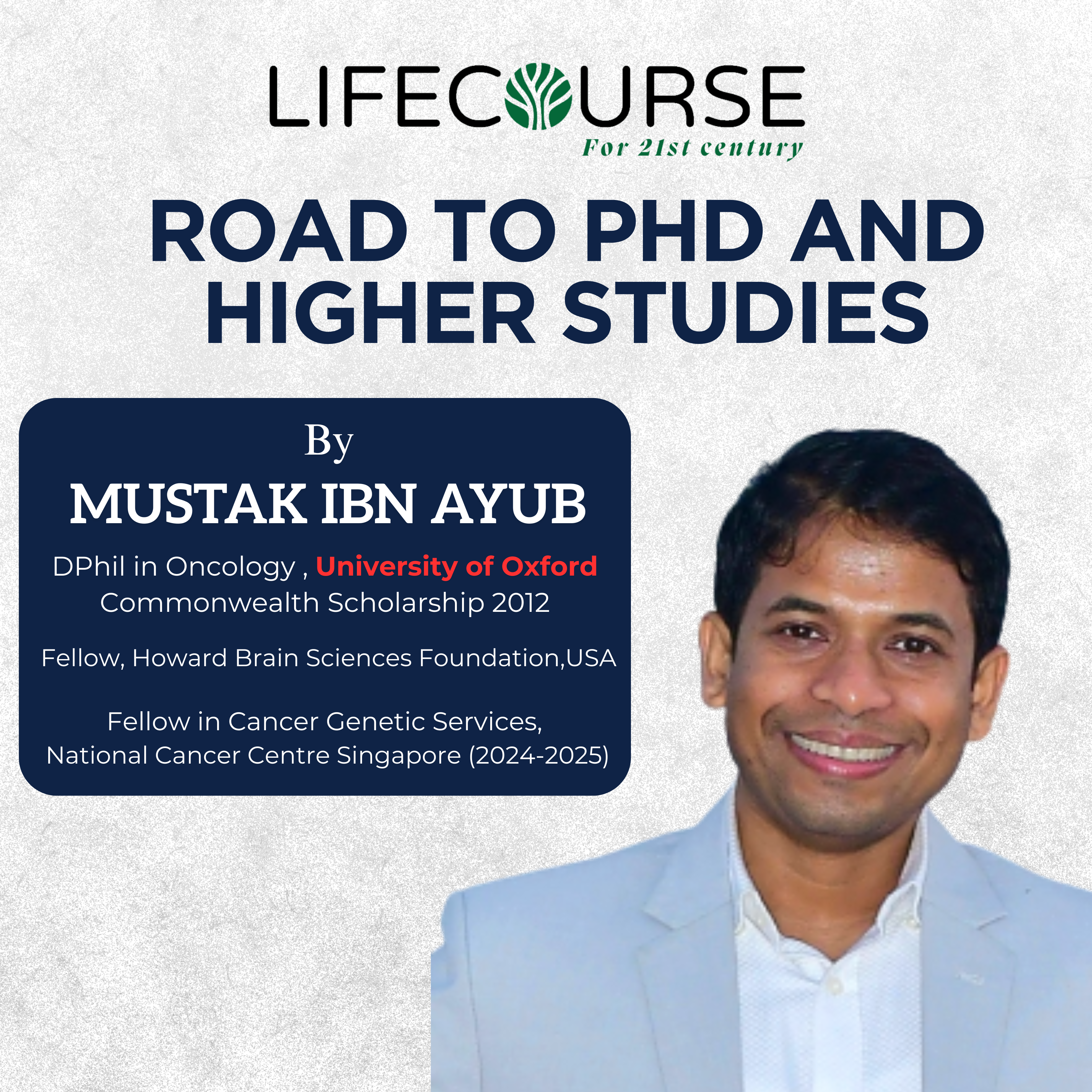 Road to PHD and Higher Studies